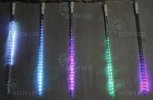 Rich Led Тающая сосулька светодиодная, соединяемая по 2 набора, витая форма, IP54 RL-MT10*0.5C-12V-W/RGB