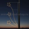 Rich Led RL-KN-011Y Светодиодные уличные консоли Звезды №1 Размер: 0,83 м на 1,74 м
