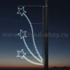 Rich Led RL-KN-011W Светодиодные уличные консоли Звезды №1 Размер: 0,83 м на 1,74 м
