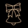 Rich Led RL-FD-014WW 2Д Елочная игрушка Колокольчик В*Ш: 700х480 мм