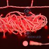 Rich Led Светодиодная гирлянда, постоянное свечение, соединяемая, IP54 RL-S10C-24V-W/R