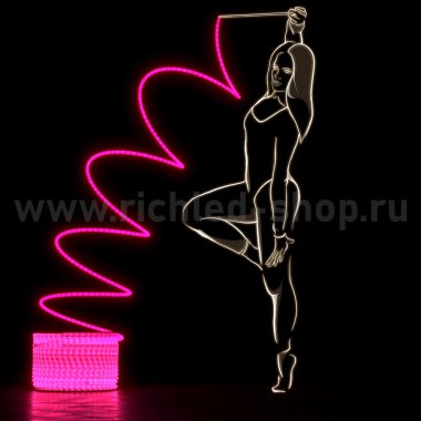 Фотография товара 'Rich Led Светодиодный дюралайт 2-х проводной, свечение 360°, 220 В RL-DL-2WHM-100-240-P'