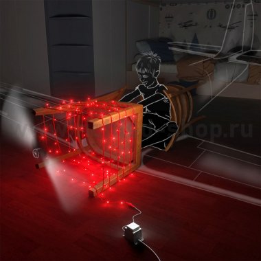 Фотография товара 'Rich Led Светодиодная гирлянда, постоянное свечение, соединяемая, IP65 RL-S10C-24V-RR/R'