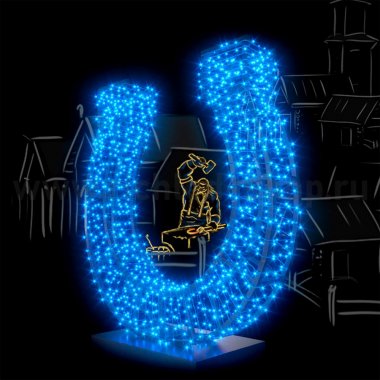 Фотография товара 'Rich Led Светодиодная гирлянда RL-S10C-220V-RB/B'