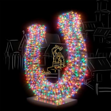 Фотография товара 'Rich Led Светодиодная гирлянда с герметичным колпачком соединяемая, постоянное свечение, IP65 RL-S10C-220V-CW/M'