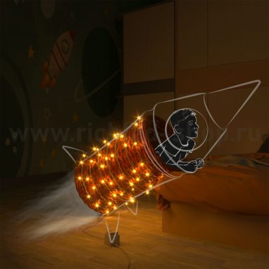 Фотография товара 'Rich Led Светодиодная гирлянда, мерцающая, соединяемая, IP54 RL-S10CF-24V-T/Y'