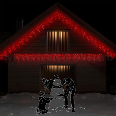 Фотография товара 'Rich Led Бахрома 3*0.5 м, колпачок, RL-i3*0.5-CT/R'