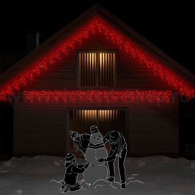 Фотография товара 'Rich Led Светодиодная бахрома соединяемая, мерцающая, IP65 RL-i3*0.5F-CW/R'