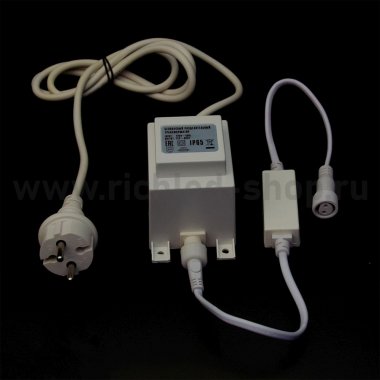 Фотография товара 'Rich Led Трансформатор 220/24 В, усиленная влагозащита IP65, герметичный, 60 Вт RL-220AC/DC24-60W-W'