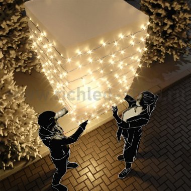 Фотография товара 'Rich Led Светодиодная гирлянда, мерцающая, соединяемая, IP65 RL-S10CF-220V-CW/WW'