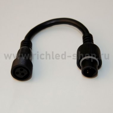 Фотография товара 'Rich Led RL-SC2/3-B Разветвитель, 0.5 м, 3 луча, 2 pin, 2-х проводной'