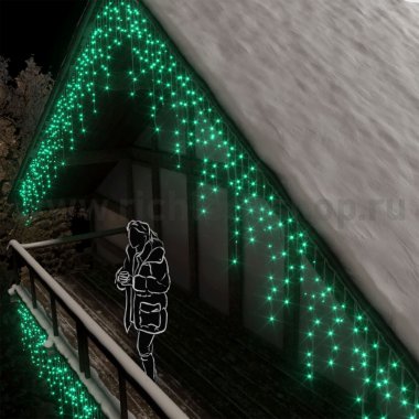 Фотография товара 'Rich Led Светодиодная бахрома, мерцающая, соединяемая, IP65 RL-i3*0.9F-CW/G'