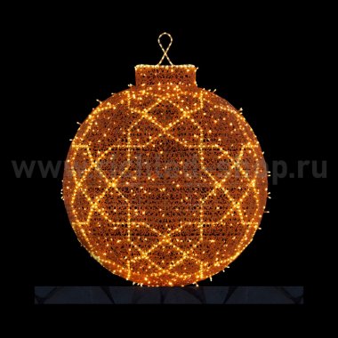 Фотография товара 'Rich Led RL-FD3D-BT100-010 Шар Ёлочная игрушка 10, 100 см Гарабитный размер В*Ш*Г: 1260?1000?1000 мм'