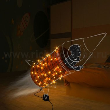 Фотография товара 'Rich Led Светодиодная гирлянда, соединяемая, постоянное свечение, IP54 RL-S10CF-24V-B/Y'