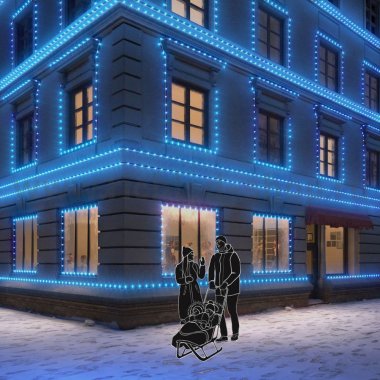 Фотография товара 'Rich Led Белт-лайт 2-х проводной RL-BL2-1M-20-B'