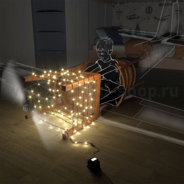 Фотография товара 'Rich Led Светодиодная гирлянда, с герметичным колпачком, соединяемая, IP65 RL-S10C-24V-CB/WW'