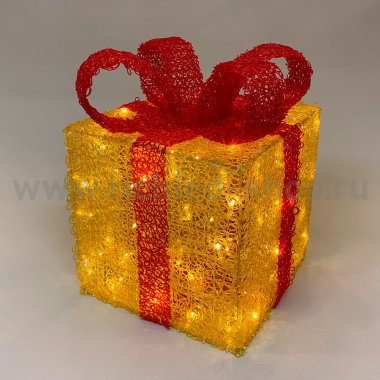 Фотография товара 'Rich Led Светодиодный подарок 30 см RL-3D-GB30-GdW/Y'