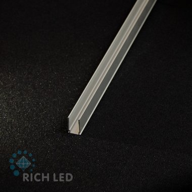 Фотография товара 'Rich Led Профиль для гибкого неона 1м, алюминиевый RL-FX-U10*8-1m-A'