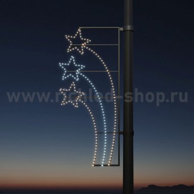 Фотография товара 'Rich Led RL-KN-060 Светодиодные уличные консоли Звезды Размер: 1,5 м. на 0,63 м'