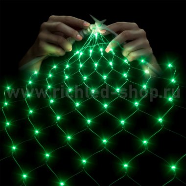 Фотография товара 'Rich Led Светодиодная сетка, соединяемая, 220 B, IP54 RL-N2*1.5-T/G'