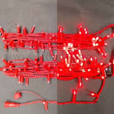 Фотография товара 'Rich Led Гирлянда-нить 10 м, 220В, ДИ, колпачок, RL-S10C-220V-C2R/R'