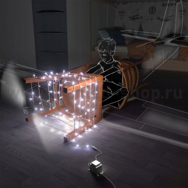 Фотография товара 'Rich Led Светодиодная гирлянда, постоянное свечение, соединяемая, IP65 RL-S10C-24V-CW/W'