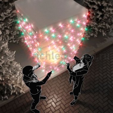 Фотография товара 'Rich Led Гирлянда-нить 10 м, 220В, флеш, колпачок, RL-S10CF-220V-CW/RGP'