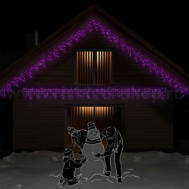 Фотография товара 'Rich Led Светодиодная бахрома, постоянное свечение, соединяемая, IP54 RL-i3*0.5-T/V'