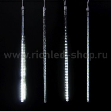 Фотография товара 'Rich Led Тающая сосулька светодиодная, соединяемая по 2 набора, витая форма, IP54 RL-MT10*0.5C-12V-W/W'