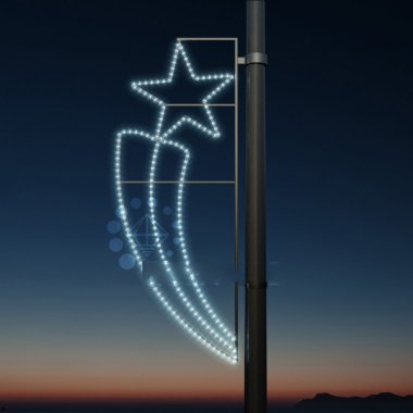 Фотография товара 'Rich Led RL-KN-030W Светодиодные уличные консоли Факел со звездой 1,63м на 0,66 м'