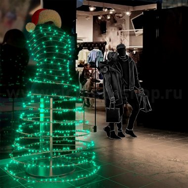 Фотография товара 'Rich Led Светодиодная гирлянда, соединяемая, IP54 RL-S10C-220V-T/G'