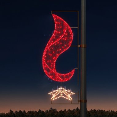 Фотография товара 'Rich Led RL-KN-9-2-WWR-dR Светодиодная консоль на металлокаркасе, тип 9-2, 220 В'