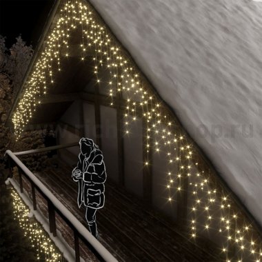 Фотография товара 'Rich Led Светодиодная бахрома, постоянное свечение, соединяемая, IP65 RL-i3*0.9-CT/WW'