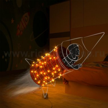 Фотография товара 'Rich Led Светодиодная гирлянда, мерцающая, соединяемая, IP65 RL-S10CF-24V-CW/Y'