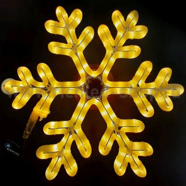 Фотография товара 'Rich Led Уличная светодиодная гирлянда Снежинка премиум матовая 40 см, RL-SFDLM40-WW'