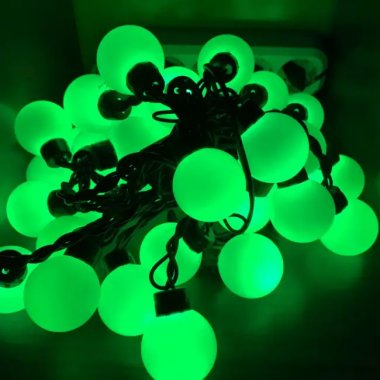 Фотография товара 'Rich Led Гирлянда большие шарики, 5м, RL-S5-20C-40B-B/G'