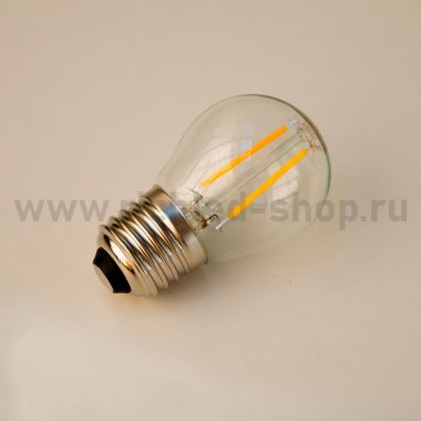 Фотография товара 'Rich Led Лампа для Белта ФИЛАМЕНТ, 2 Вт, RL-B-E27-G45T2-2W-TWW'