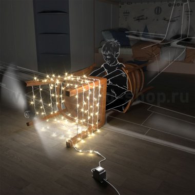 Фотография товара 'Rich Led Светодиодная гирлянда, постоянное свечение, соединяемая, IP65 RL-S10C-24V-CW/WW'