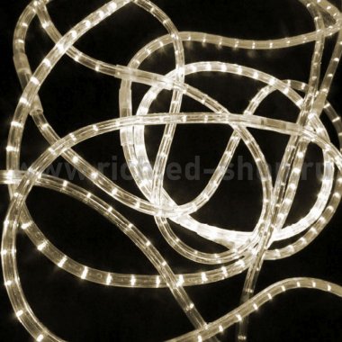 Фотография товара 'Rich Led Светодиодный дюралайт 2-х проводной, свечение 360°, 220 В RL-DL-2WH-100F-240-WW'