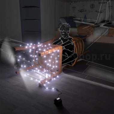 Фотография товара 'Rich Led Светодиодная гирлянда RL-S10C-24V-RB/W'