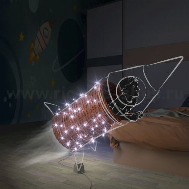 Фотография товара 'Rich Led Светодиодная гирлянда, мерцающая, соединяемая, IP65 RL-S10CF-24V-CW/W'