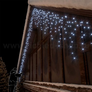 Фотография товара 'Rich Led Уличная светодиодная Бахрома 3x0.9 м, RL-i3*0.9-RB/W'