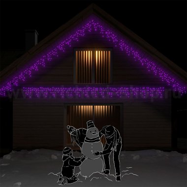 Фотография товара 'Rich Led Светодиодная бахрома 3*0.5 м, соединяемая, 112 LED, RL-i3*0.5-CT/V'