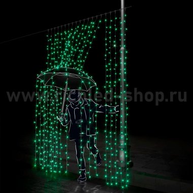 Фотография товара 'Rich Led Светодиодный занавес (дождь) RL-C2*3F-T/G'