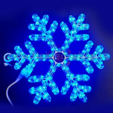 Фотография товара 'Rich Led Уличная светодиодная гирлянда Снежинка премиум 40 см, RL-SFDL40-B'