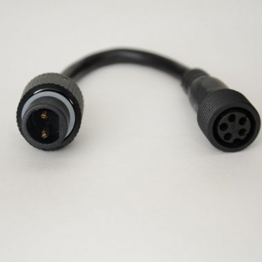 Фотография товара 'Rich Led RL-SC5-2-W Переходник 5 pin на 2 pin, для сеток Соединяемый'