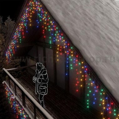 Фотография товара 'Rich Led Светодиодная бахрома, мерцающая, соединяемая, IP65 RL-i3*0.9F-CW/M'