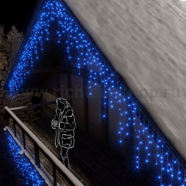 Фотография товара 'Rich Led Светодиодная бахрома, мерцающая, соединяемая, IP65 RL-i3*0.9F-CW/B'