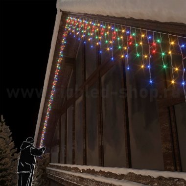 Фотография товара 'Rich Led Светодиодная бахрома  мерцающая, соединяемая, IP65 RL-i3*0.5F-RW/M'