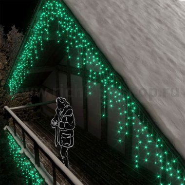 Фотография товара 'Rich Led Светодиодная бахрома мерцающая, соединяемая, 220 В, IP54 RL-i3*0.9F-T/G'